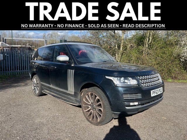 View our LAND ROVER RANGE ROVER