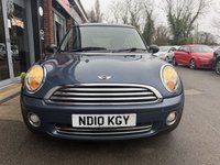 USED 2010 10 MINI HATCH 1.6 One Hatchback 3dr Petrol Manual Euro 5 (98 ps) LOVELY EXAMPLE & DRIVE !!!