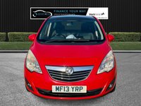 USED 2013 13 VAUXHALL MERIVA 1.4 16V SE MPV 5dr Petrol Manual Euro 5 (100 ps) HERE AT MOTOR SWITCH YOUR NEW MOTOR IS JUST A SWITCH AWAY WITH THIS VAUXHALL MERIVA 16V SE MPV 5DR 1.4 PETROL MANUAL EURO 5, THIS VEHICLE IS A PART EX TO CLEAR, HAS A MOT UNTIL 11TH JANUARY 2027, HAS ALSO HAD THE TIMING BELT AND WATER PUMP CHNAGED AT 40256 MILES, AND WILL BE FRESHLY SERVICED BEFORE IT LEAVES US TO BRING IT BACK UP TO DATE, WITH 1 FORMER KEEPER, HPI CLEAR, MILEAGE CHECKED, FULLY VALETED USING AUTO SMART PRODUCTS,