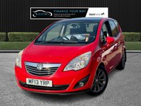 USED 2013 13 VAUXHALL MERIVA 1.4 16V SE MPV 5dr Petrol Manual Euro 5 (100 ps) HERE AT MOTOR SWITCH YOUR NEW MOTOR IS JUST A SWITCH AWAY WITH THIS VAUXHALL MERIVA 16V SE MPV 5DR 1.4 PETROL MANUAL EURO 5, THIS VEHICLE IS A PART EX TO CLEAR, HAS A MOT UNTIL 11TH JANUARY 2027, HAS ALSO HAD THE TIMING BELT AND WATER PUMP CHNAGED AT 40256 MILES, AND WILL BE FRESHLY SERVICED BEFORE IT LEAVES US TO BRING IT BACK UP TO DATE, WITH 1 FORMER KEEPER, HPI CLEAR, MILEAGE CHECKED, FULLY VALETED USING AUTO SMART PRODUCTS,