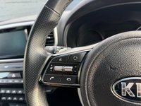 USED 2019 19 KIA SPORTAGE 1.6 T-GDi GT-Line SUV 5dr Petrol DCT AWD Euro 6 (s/s) (174 bhp) Dual zone climate control A/C, Full black leather interior, Satellite navigation, Cruise control, Bluetooth, Voice control, USB input, Heated front and rear seats, Lane departure warning, Keyless drive, Auto wipers, Different drive modes, Heated Power folding wingmirrors, Auto dimming rearview mirror, DAB radio, LED daytime running lights, Rear parking camera, Front & Rear parking sensors, Auto xenon headlights, 19" Alloy wheels, Apple carplay, Android auto.