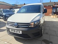 USED 2018 18 VOLKSWAGEN CADDY 2.0 TDI C20 BlueMotion Tech Startline Panel Van 5dr Diesel Manual SWB Euro 6 (s/s) (102 ps) 12 Month MOT, 6 Month Warranty