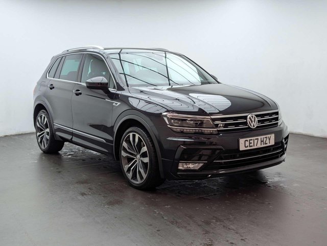 USED 2017 17 VOLKSWAGEN TIGUAN 2.0 Tiguan R-Line TDI BlueMotion Technology 4Motion Semi-Auto 4WD 5dr CLICK & COLLECT/ HOME DELIVERY