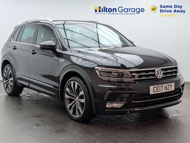 USED 2017 17 VOLKSWAGEN TIGUAN 2.0 Tiguan R-Line TDI BlueMotion Technology 4Motion Semi-Auto 4WD 5dr CLICK & COLLECT/ HOME DELIVERY