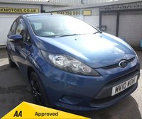 USED 2010 10 FORD FIESTA 1.25 Edge Hatchback 5dr Petrol Manual (127 g/km, 59 bhp) * FULL HISTORY +  64 MPG *