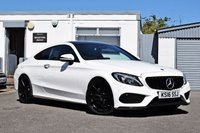 USED 2016 X MERCEDES-BENZ C-CLASS 2.1 C250d AMG Line (Premium Plus) Coupe 2dr Diesel G-Tronic+ Euro 6 (s/s) (204 ps) EXCELLENT CONDITION  .  REVERSING CAMERA  .  PANORAMIC ROOF