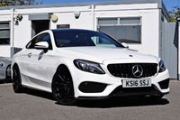 USED 2016 X MERCEDES-BENZ C-CLASS 2.1 C250d AMG Line (Premium Plus) Coupe 2dr Diesel G-Tronic+ Euro 6 (s/s) (204 ps) EXCELLENT CONDITION  .  REVERSING CAMERA  .  PANORAMIC ROOF