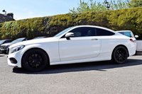 USED 2016 X MERCEDES-BENZ C-CLASS 2.1 C250d AMG Line (Premium Plus) Coupe 2dr Diesel G-Tronic+ Euro 6 (s/s) (204 ps) EXCELLENT CONDITION  .  REVERSING CAMERA  .  PANORAMIC ROOF