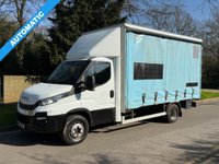 USED 2017 17 IVECO DAILY 3.0D HPI 21V 70C 3450 HiMatic AUTOMATIC Euro 6 (205 ps) MWB L2 15FT CURTAINSIDER AIR CON+CRUISE+7 TONNE+