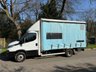 USED 2017 17 IVECO DAILY 3.0D HPI 21V 70C 3450 HiMatic AUTOMATIC Euro 6 (205 ps) MWB L2 15FT CURTAINSIDER AIR CON+CRUISE+7 TONNE+