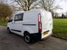 USED 2021 71 FORD TRANSIT CUSTOM Crew Van, 6 Seats, Comes with Cambelt Service, NO VAT 