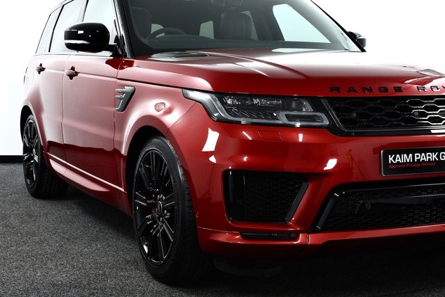 USED 2021 21 LAND ROVER RANGE ROVER SPORT 3.0 P400 MHEV HST SUV 5dr Petrol Auto 4WD Euro 6 (s/s) (400 ps) FSH | Carbon Ext Pk | Pan Roof