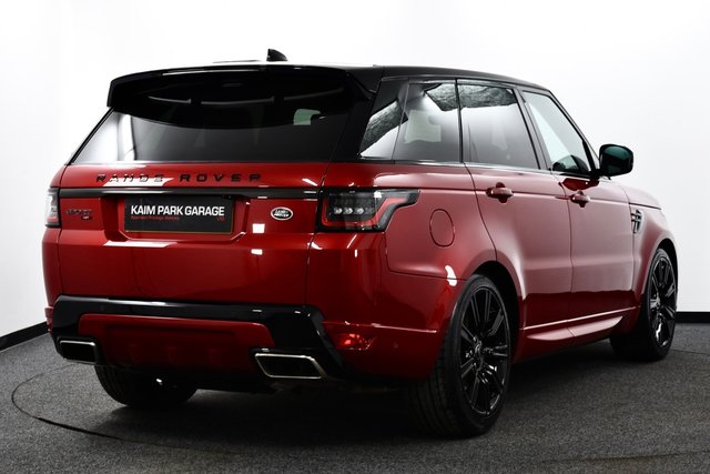 USED 2021 21 LAND ROVER RANGE ROVER SPORT 3.0 P400 MHEV HST SUV 5dr Petrol Auto 4WD Euro 6 (s/s) (400 ps) FSH | Carbon Ext Pk | Pan Roof