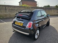 USED 2015 64 FIAT 500C 1.2 Lounge Convertible 2dr Petrol Manual Euro 6 (s/s) (69 bhp) 