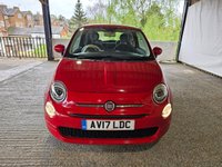 USED 2017 17 FIAT 500 1.2 ECO Pop Star Hatchback 3dr Petrol Manual Euro 6 (s/s) (69 bhp) 