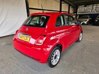 USED 2017 17 FIAT 500 1.2 ECO Pop Star Hatchback 3dr Petrol Manual Euro 6 (s/s) (69 bhp) 
