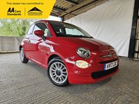 USED 2017 17 FIAT 500 1.2 ECO Pop Star Hatchback 3dr Petrol Manual Euro 6 (s/s) (69 bhp) 
