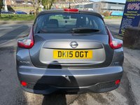 USED 2015 15 NISSAN JUKE 2015/15 1.5 dCi 8v Visia SUV 5dr Diesel Manual Euro 5 (s/s) (110 ps), One owner from new, Only 62000 miles ************* ONLY ONE OWNER FROM NEW ***********