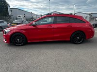USED 2017 67 MERCEDES-BENZ CLA 2.1 CLA220d AMG Line Shooting Brake 5dr Diesel 7G-DCT Euro 6 (s/s) (177 ps) HALF LEATHER, BLUETOOTH, PARKING SENSORS