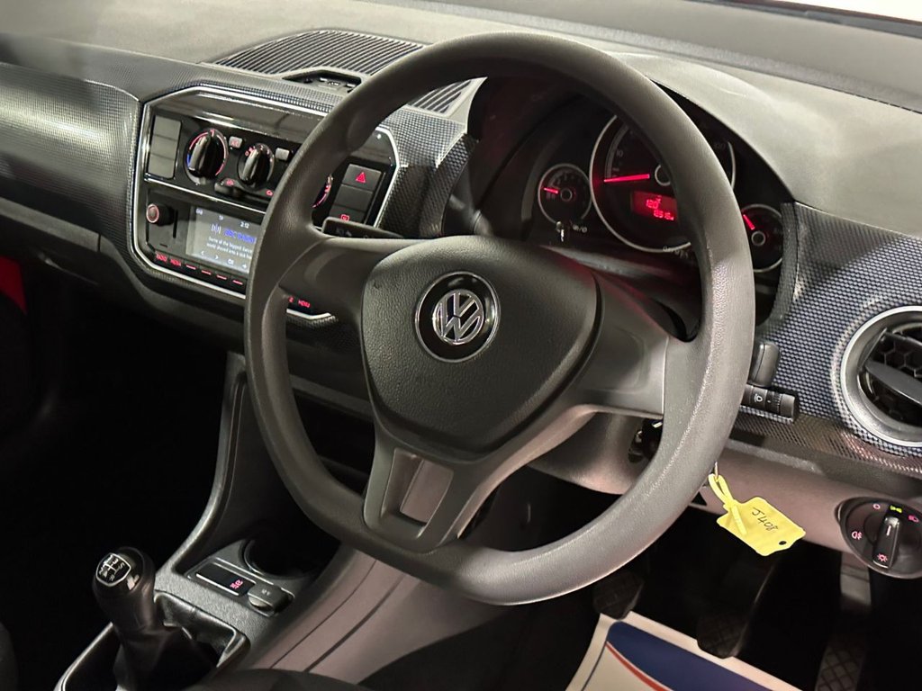 USED 2017 67 VOLKSWAGEN UP! 1.0 Move up! Hatchback 3dr Petrol Manual Euro 6 (s/s) (60 ps) 
