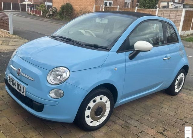 2014 64 Fiat 500c 1.2 Colour Therapy Convertible 2dr Petrol Manual Euro 6 (s/s) (69 bhp)