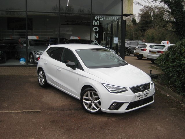 2021 SEAT IBIZA 1.0 TSI FR Hatchback 5dr Petrol Manual Euro 6 (s/s) GPF (95 ps)