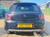 USED 2017 17 DS AUTOMOBILES DS 3 CABRIO 1.2 PureTech Elegance Cabriolet Euro 6 (s/s) 2dr GREAT VALUE NEW MOT SERVICE