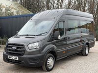 USED 2023 73 FORD TRANSIT 2.0 460 EcoBlue Leader Minibus Double Cab 5dr Diesel Auto RWD L4 H3 Euro 6 (s/s) (17 Seat, DRW) (165 ps) *AUTOMATIC*1 OWNER*FSH*