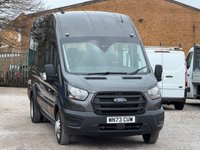 USED 2023 73 FORD TRANSIT 2.0 460 EcoBlue Leader Minibus Double Cab 5dr Diesel Auto RWD L4 H3 Euro 6 (s/s) (17 Seat, DRW) (165 ps) *AUTOMATIC*1 OWNER*FSH*