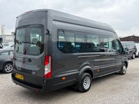 USED 2023 73 FORD TRANSIT 2.0 460 EcoBlue Leader Minibus Double Cab 5dr Diesel Auto RWD L4 H3 Euro 6 (s/s) (17 Seat, DRW) (165 ps) *AUTOMATIC*1 OWNER*FSH*