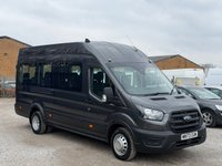 USED 2023 73 FORD TRANSIT 2.0 460 EcoBlue Leader Minibus Double Cab 5dr Diesel Auto RWD L4 H3 Euro 6 (s/s) (17 Seat, DRW) (165 ps) *AUTOMATIC*1 OWNER*FSH*
