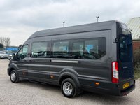USED 2023 73 FORD TRANSIT 2.0 460 EcoBlue Leader Minibus Double Cab 5dr Diesel Auto RWD L4 H3 Euro 6 (s/s) (17 Seat, DRW) (165 ps) *AUTOMATIC*1 OWNER*FSH*
