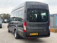 USED 2023 73 FORD TRANSIT 2.0 460 EcoBlue Leader Minibus Double Cab 5dr Diesel Auto RWD L4 H3 Euro 6 (s/s) (17 Seat, DRW) (165 ps) *AUTOMATIC*1 OWNER*FSH*