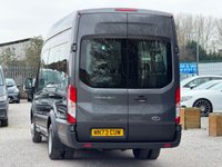 USED 2023 73 FORD TRANSIT 2.0 460 EcoBlue Leader Minibus Double Cab 5dr Diesel Auto RWD L4 H3 Euro 6 (s/s) (17 Seat, DRW) (165 ps) *AUTOMATIC*1 OWNER*FSH*