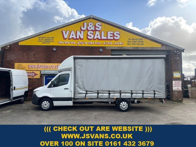 2019 MERCEDES-BENZ SPRINTER 2.1 314 CDI CURTAIN SIDE BIG BODY RWD L5 Euro 6 (s/s) (143 ps)