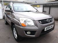USED 2009 09 KIA SPORTAGE 2.0 CRDi XE SUV 5dr Diesel Manual 4WD (187 g/km, 138 bhp) * FULL LEATHER - 4 X 4 *