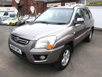 USED 2009 09 KIA SPORTAGE 2.0 CRDi XE SUV 5dr Diesel Manual 4WD (187 g/km, 138 bhp) * FULL LEATHER - 4 X 4 *
