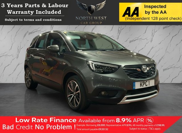 View our Vauxhall Crossland X range
