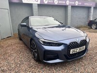 USED 2021 BMW 4 SERIES 2.0 420i M Sport Coupe 2dr Petrol Auto Euro 6 (s/s) (184 ps) LOW MILEAGE, NI CAR