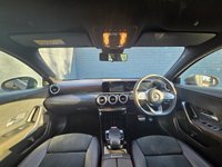 USED 2018 18 MERCEDES-BENZ A-CLASS 2.0 A250 AMG Line Hatchback 5dr Petrol 7G-DCT Euro 6 (s/s) (224 ps) Dual zone climate control A/C, Part leather/Part Alcantara seats, Satellite navigation, Cruise control, Bluetooth connectivity for calls and music, Voice control, USB input, Paddleshift gears, Keyless start, Different drive modes, Rear tinted windows, LED daytime running lights, Rear parking camera, Auto xenon headlights.
