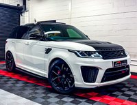 USED 2018 18 LAND ROVER RANGE ROVER SPORT 5.0 P575 V8 SVR SUV 5dr Petrol Auto 4WD Euro 6 (s/s) (575 ps) 