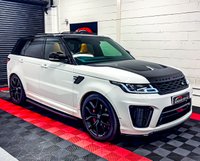 USED 2018 18 LAND ROVER RANGE ROVER SPORT 5.0 P575 V8 SVR SUV 5dr Petrol Auto 4WD Euro 6 (s/s) (575 ps) 
