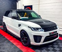 USED 2018 18 LAND ROVER RANGE ROVER SPORT 5.0 P575 V8 SVR SUV 5dr Petrol Auto 4WD Euro 6 (s/s) (575 ps) 