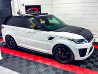 USED 2018 18 LAND ROVER RANGE ROVER SPORT 5.0 P575 V8 SVR SUV 5dr Petrol Auto 4WD Euro 6 (s/s) (575 ps) 