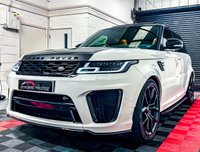 USED 2018 18 LAND ROVER RANGE ROVER SPORT 5.0 P575 V8 SVR SUV 5dr Petrol Auto 4WD Euro 6 (s/s) (575 ps) 