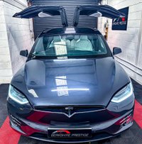 USED 2017 17 TESLA MODEL X 90D (Dual Motor) SUV 5dr Electric Auto 4WDE (417 bhp) 
