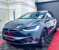 USED 2017 17 TESLA MODEL X 90D (Dual Motor) SUV 5dr Electric Auto 4WDE (417 bhp) 