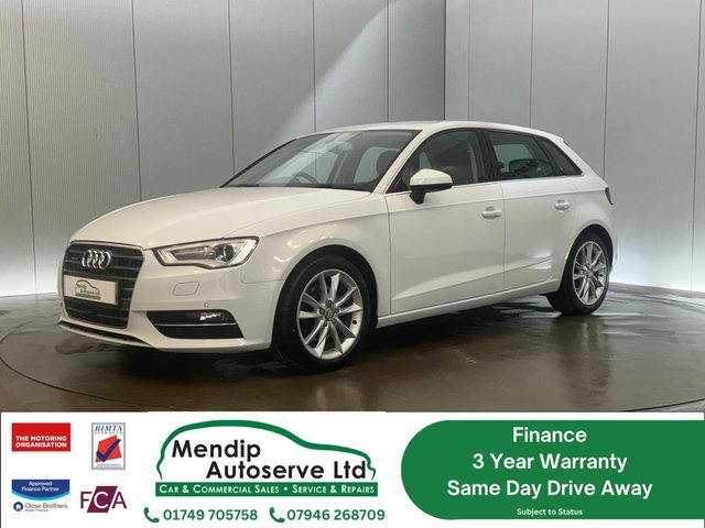 2014 AUDI A3 1.8 TFSI S line Sportback 5dr Petrol S Tronic quattro Euro 6 (s/s) (Nav) (180 ps)