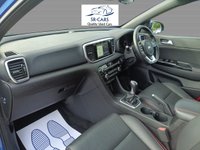 USED 2020 20 KIA SPORTAGE 1.6 CRDi EcoDynamics+ GT-Line SUV 5dr Diesel Hybrid Manual Euro 6 (s/s) (134 bhp) **3 MONTHS WARRANTY INCLUDED**ONLY 1 PREVIOUS OWNER FROM NEW**ONLY 62,000 MILES FROM NEW**FINISHED IN BLUE FLAME**FULL HEATED BLACK LEATHER INTERIOR**PREMIUM SOUND SYSTEM**JUST BEEN SERVICED WITH A FULL MAIN DEALER SERVICE HISTORY**FULLY HPI CLEAR**MOT FEBRUARY 2027 (NO ADVISORIES)**