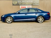 USED 2016 16 AUDI A4 2.0 TDI S line Saloon 4dr Diesel S Tronic Euro 6 (s/s) (150 ps) RS4STYLE GRILL+SATNAV+HETD SEA